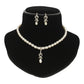 J Pearls Zaral Pearl Necklace Set - Swadesiicart