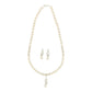 J Pearls Zaral Pearl Necklace Set - Swadesiicart