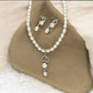 J Pearls Xyla Pearl Necklace Set - Swadesiicart