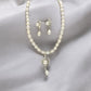 J Pearls Haima Pearl Necklace Set - Swadesiicart