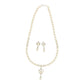 J Pearls Haima Pearl Necklace Set - Swadesiicart