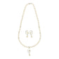 J Pearls Uma Pearl Necklace Set - Swadesiicart