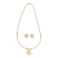 J Pearls Vihara Pearl Necklace Set - Swadesiicart
