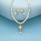 J Pearls Mira Pearl Necklace Set - Swadesiicart