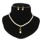 J Pearls Sani Pearl Necklace Set - Swadesiicart