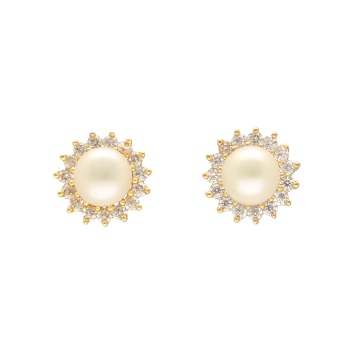 J Pearls Albira Pearl Earrings - Swadesiicart