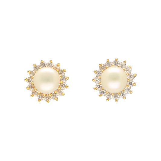 J Pearls Albira Pearl Earrings - Swadesiicart