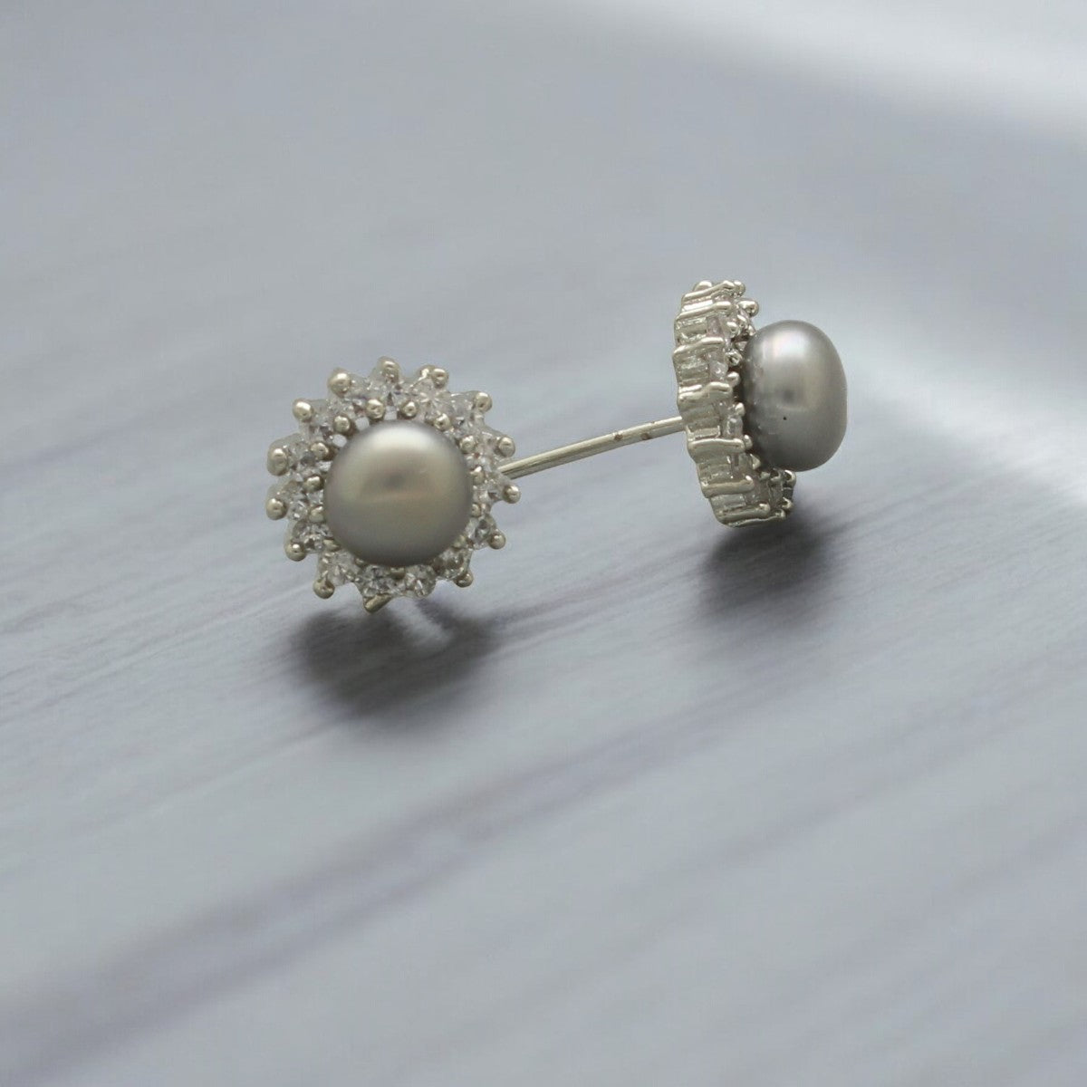 J Pearls Qiara Pearl Earrings - Swadesiicart