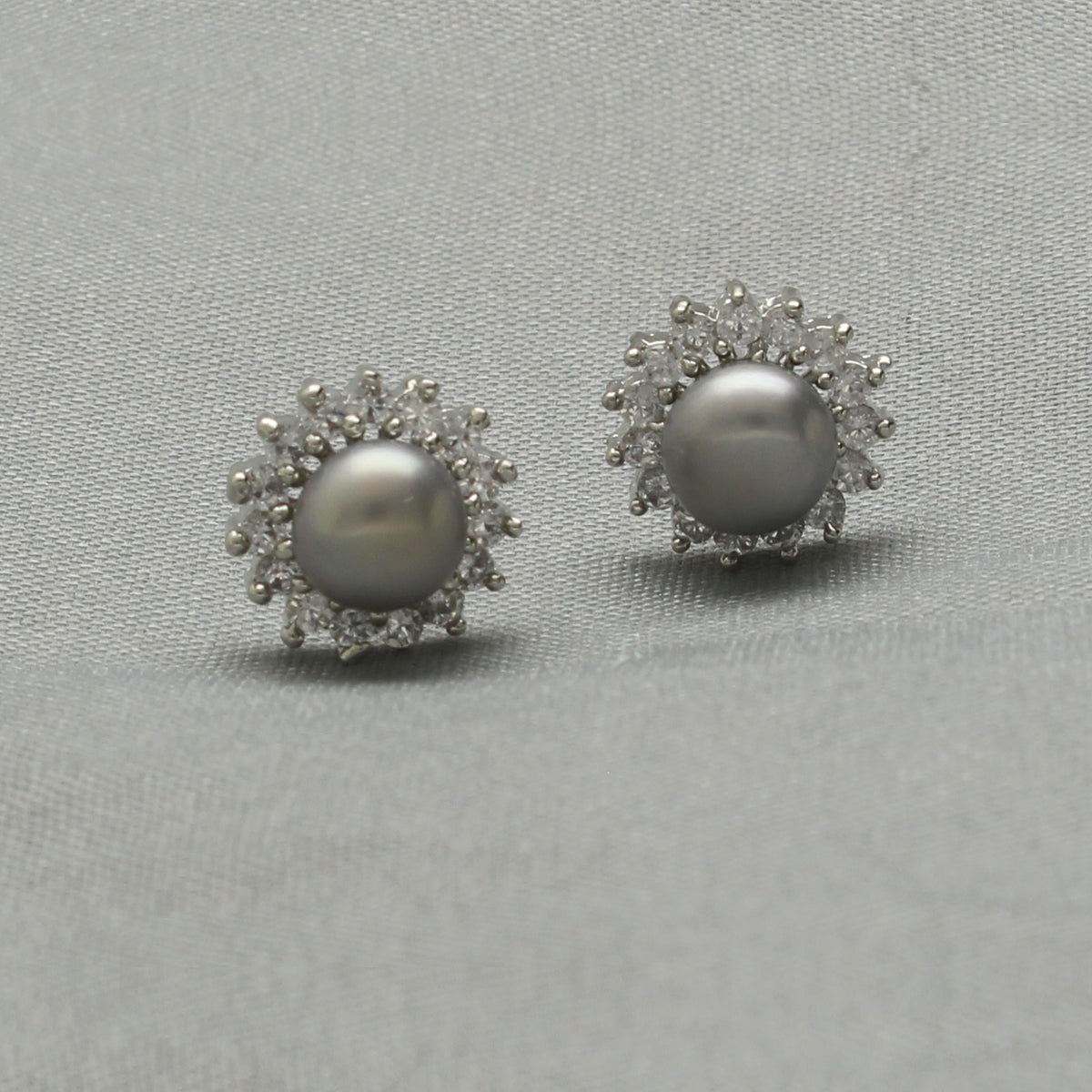 J Pearls Qiara Pearl Earrings - Swadesiicart