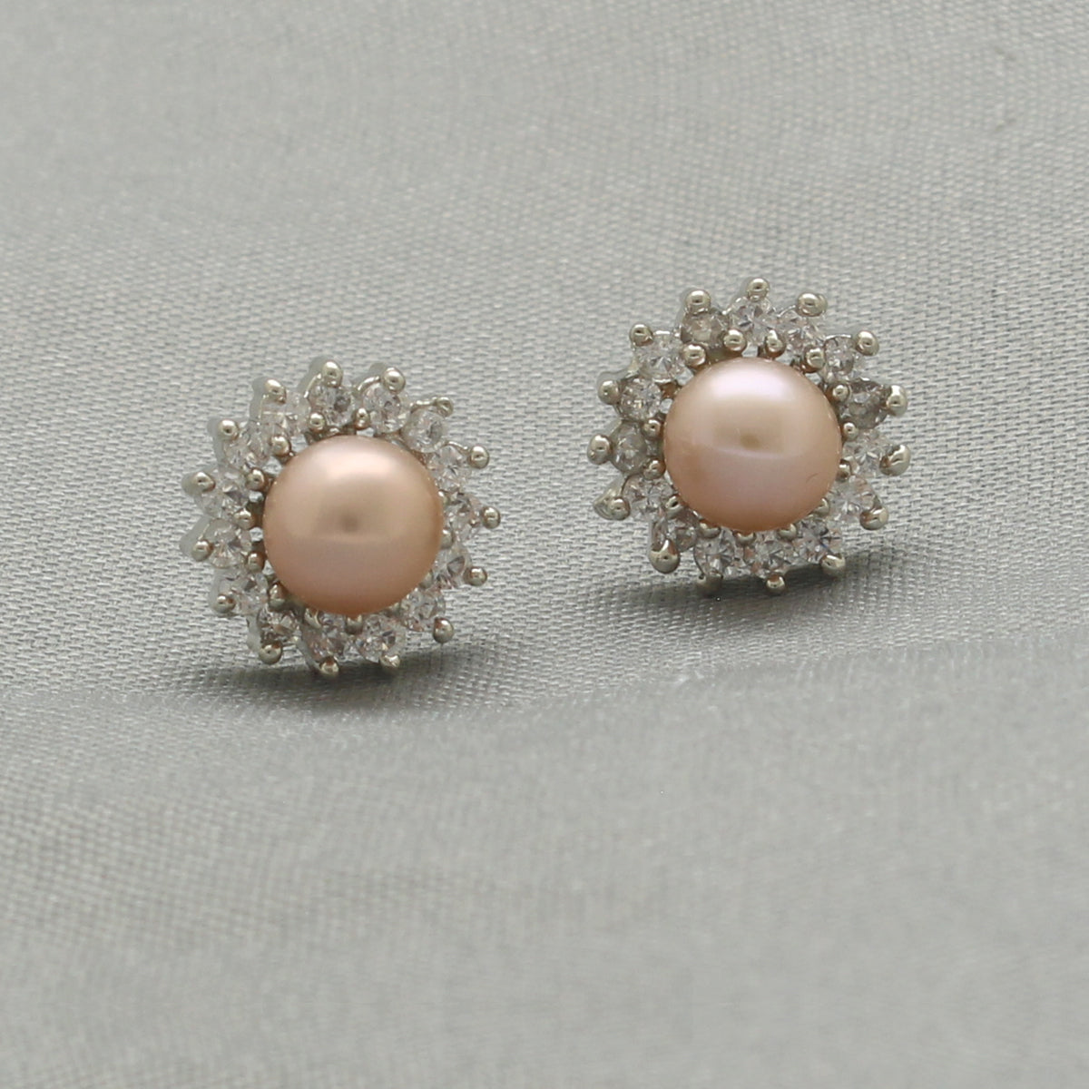 J Pearls Zorai Pearl Earrings - Swadesiicart
