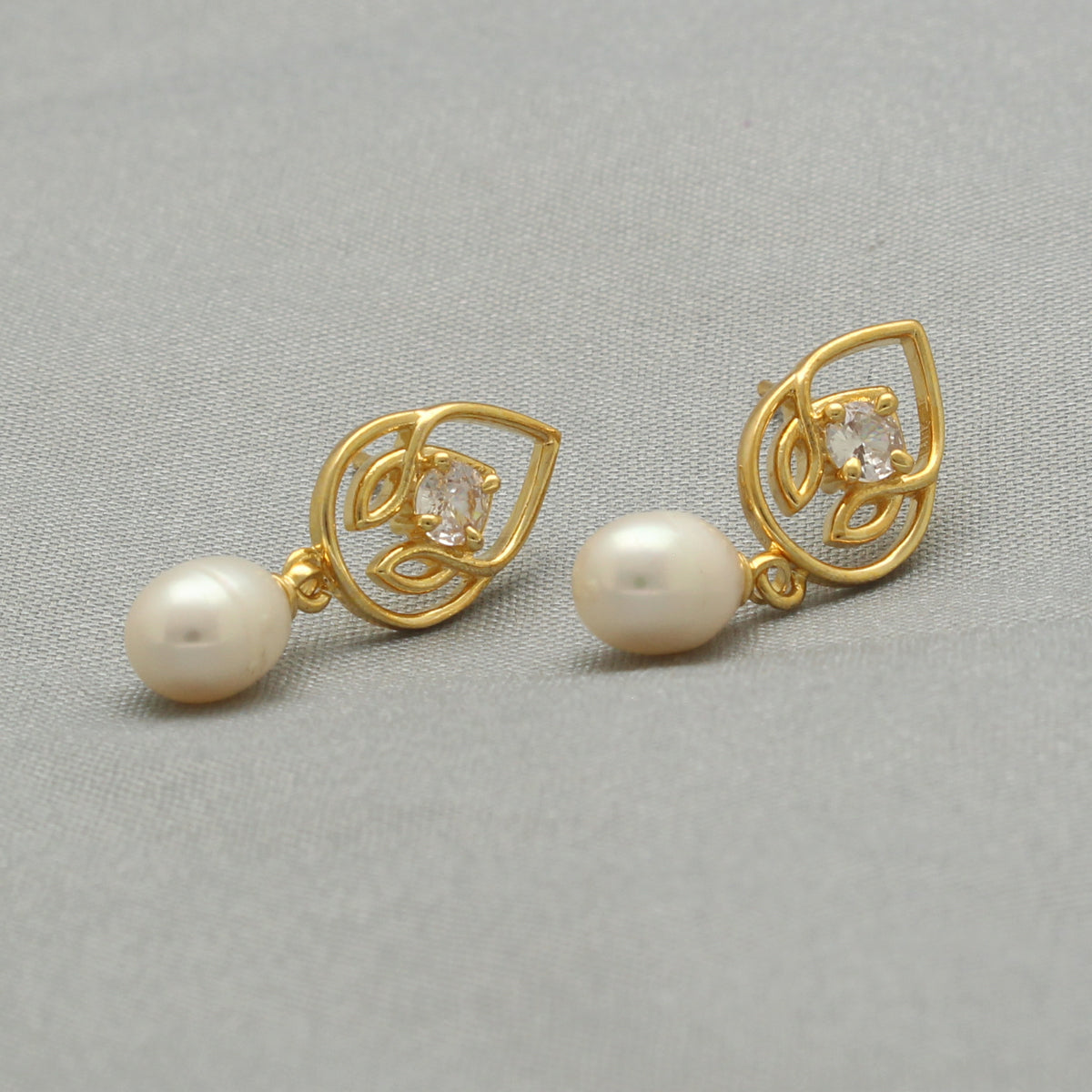 J Pearls Jori Pearl Earrings - Swadesiicart