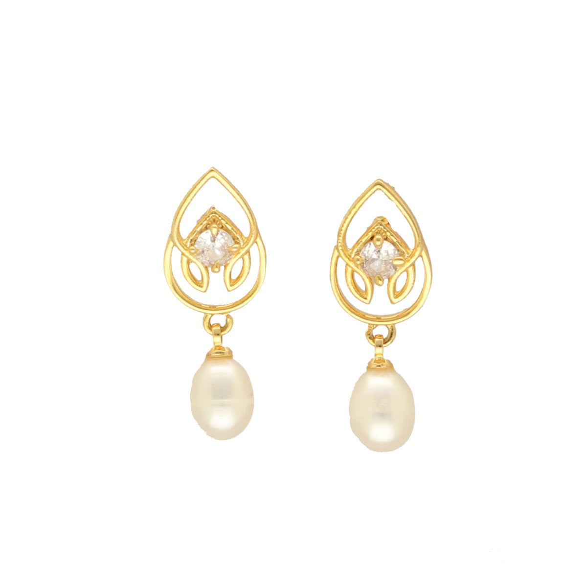 J Pearls Jori Pearl Earrings - Swadesiicart