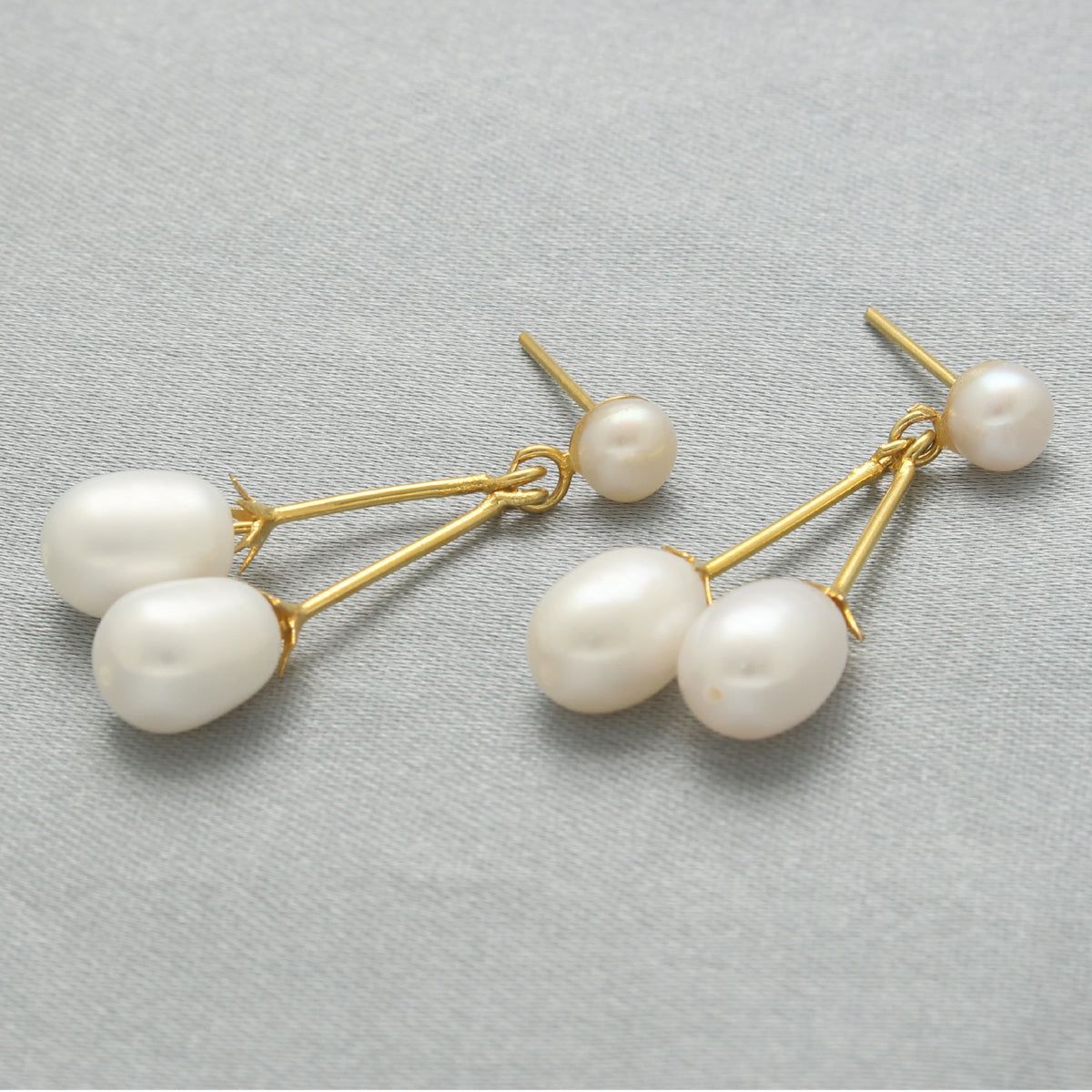 J Pearls Jorin Pearl Earrings - Swadesiicart