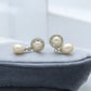 J Pearls Velis Pearl Earrings - Swadesiicart