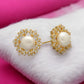 J Pearls Jyvai Pearl Earrings - Swadesiicart