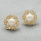 J Pearls Jyvai Pearl Earrings - Swadesiicart