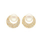 J Pearls Faris Pearl Earrings - Swadesiicart