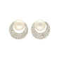 J Pearls Iraja Pearl Earrings - Swadesiicart