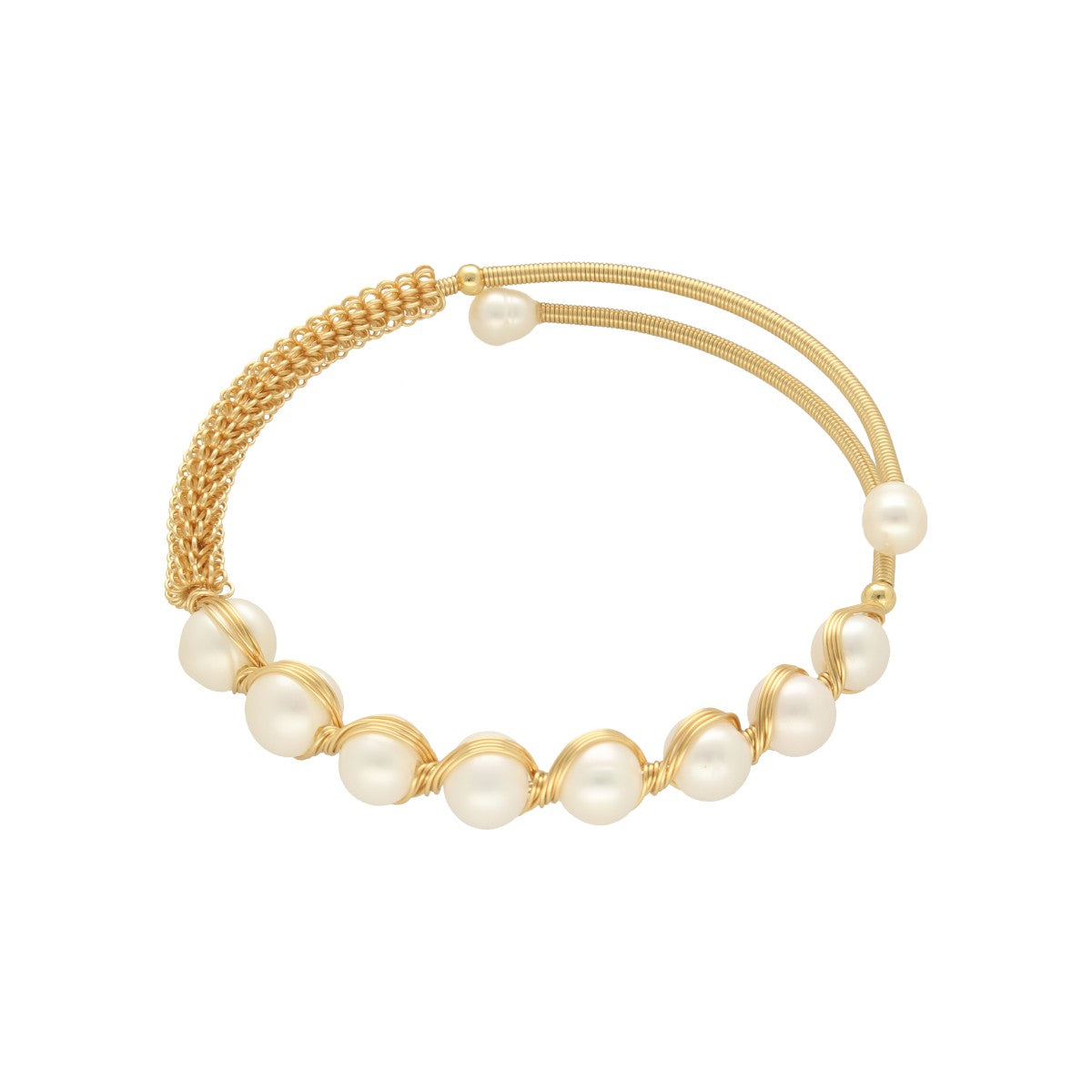 J Pearls Valerie Pearl Bracelet - Swadesiicart