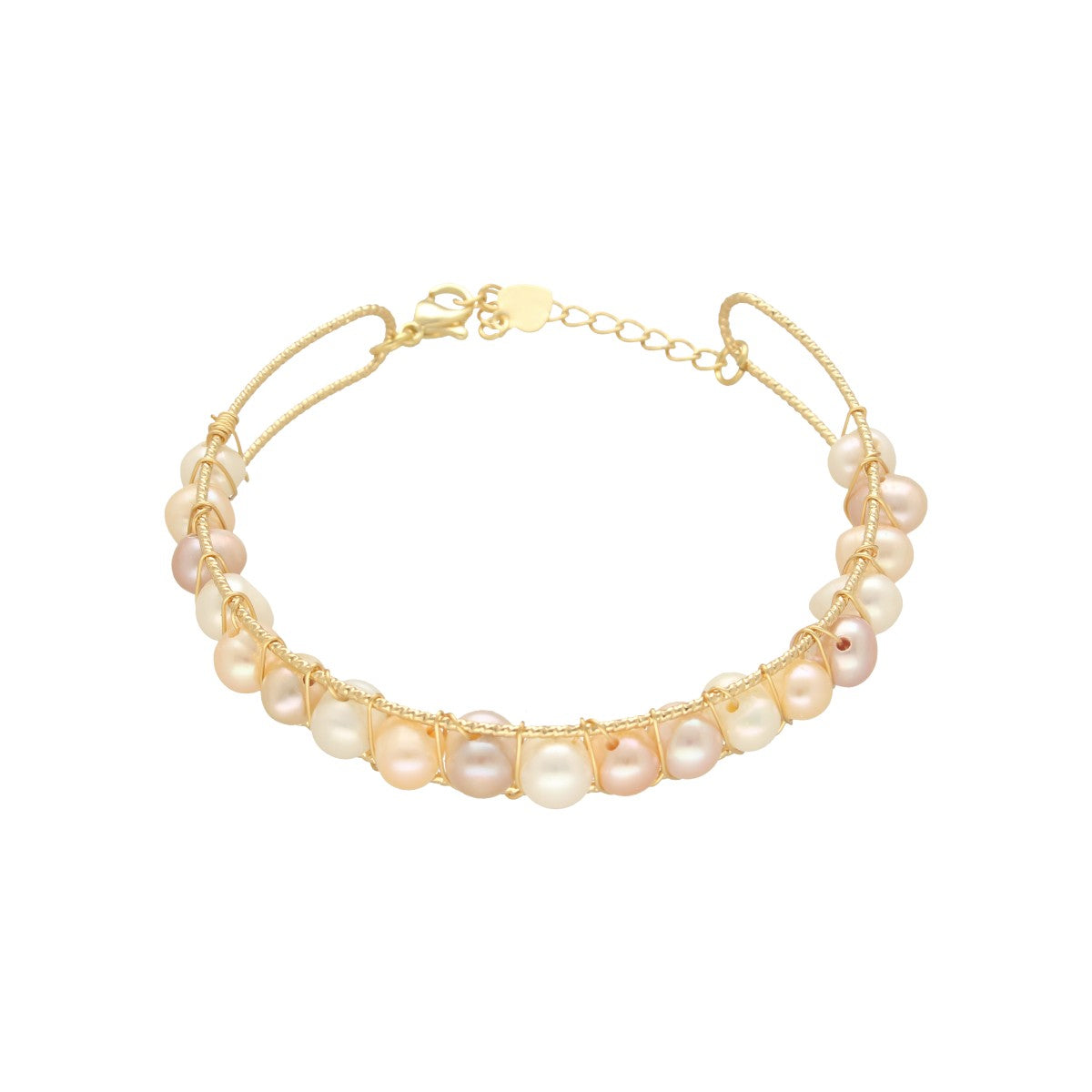 J Pearls Percy Pearl Bracelet - Swadesiicart