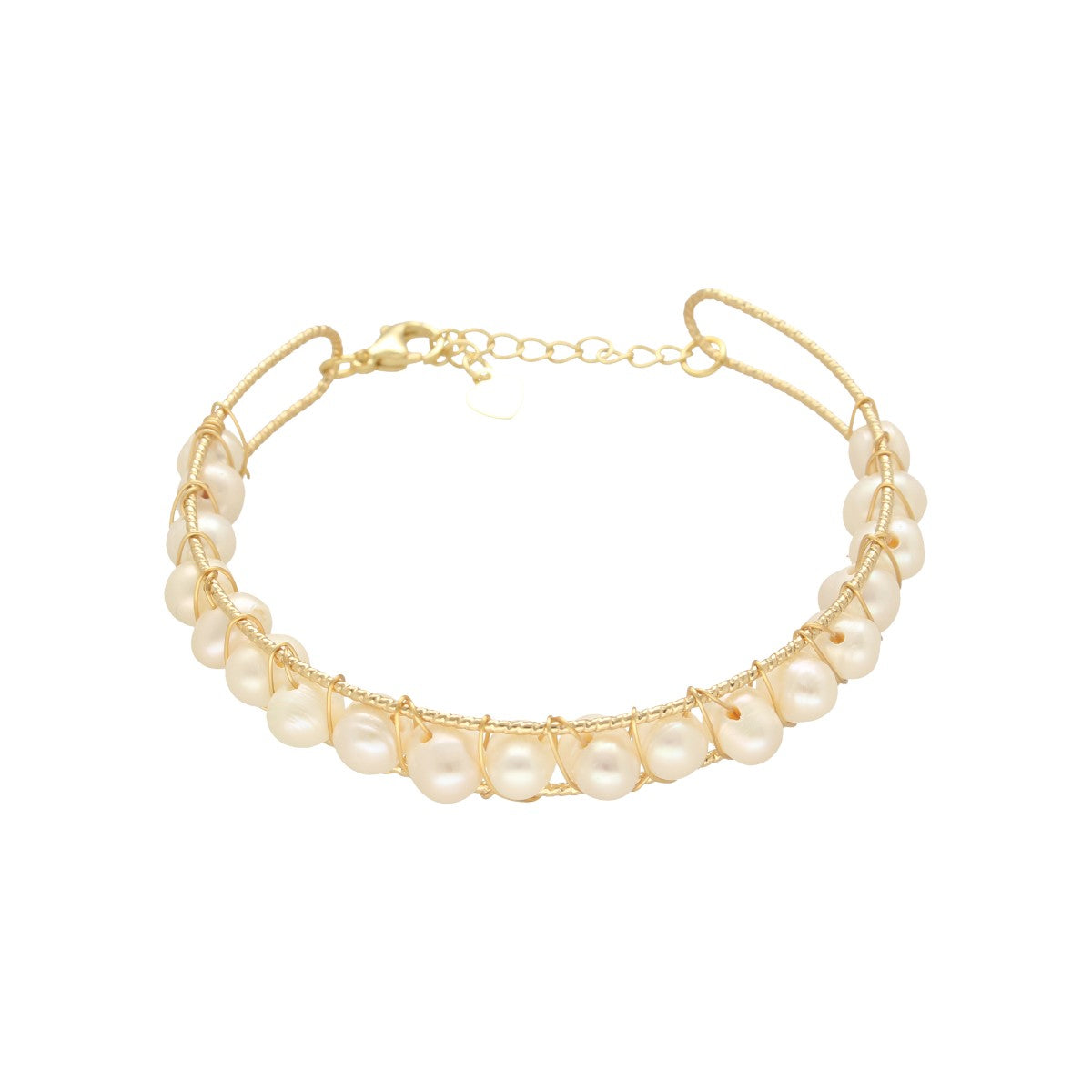 J Pearls Esita Pearl Bracelet - Swadesiicart