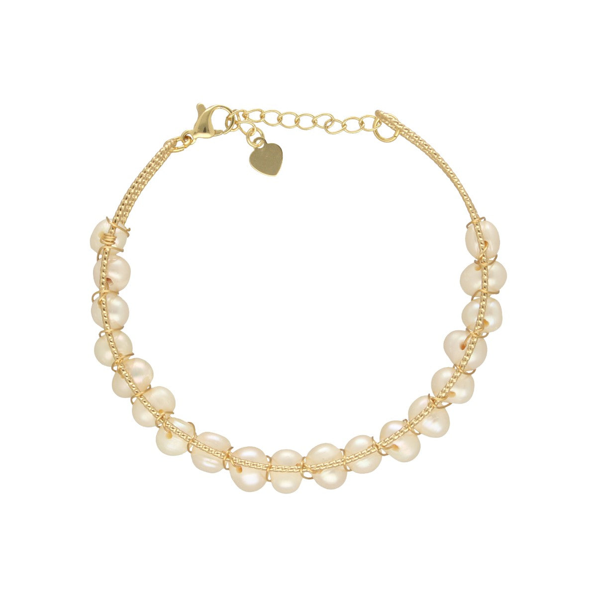 J Pearls Esita Pearl Bracelet - Swadesiicart