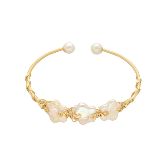 J Pearls Elysian Pearl Bracelet - Swadesiicart