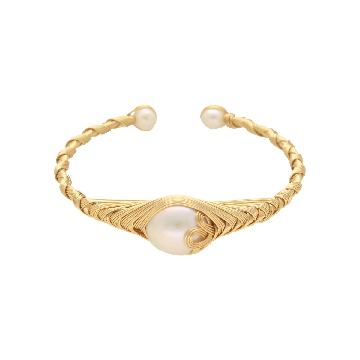 J Pearls Opal Pearl Bracelet - Swadesiicart