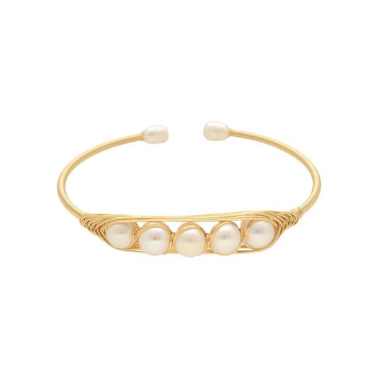 J Pearls Yara Pearl Bracelet - Swadesiicart