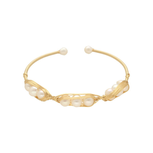 J Pearls Zerin Pearl Bracelet - Swadesiicart