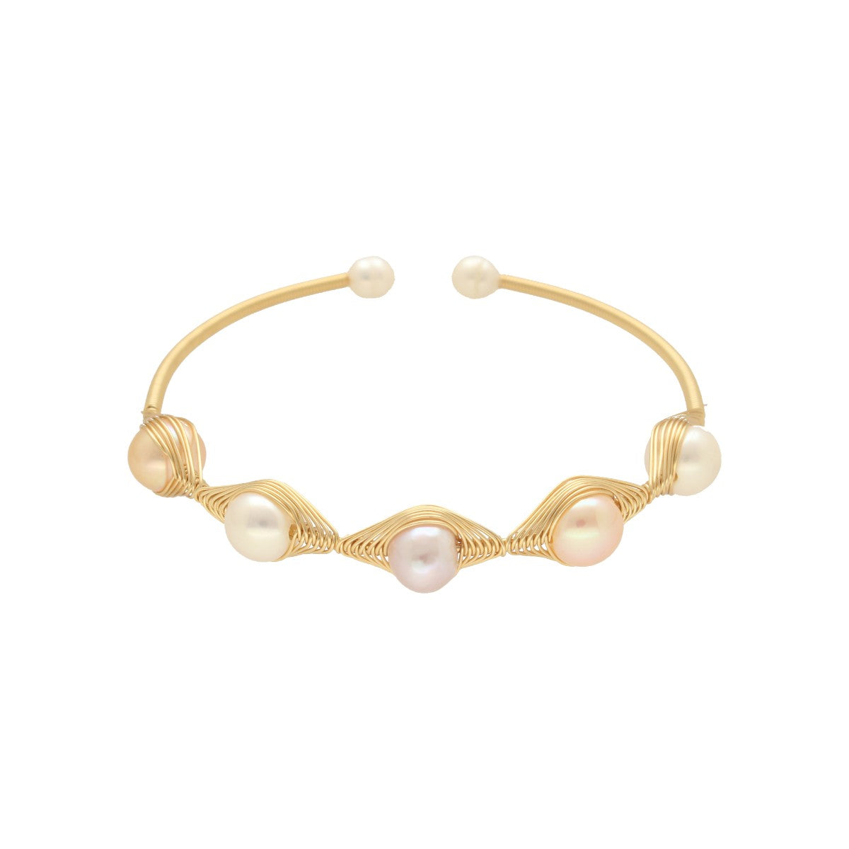 J Pearls Vyom Pearl Bracelet - Swadesiicart