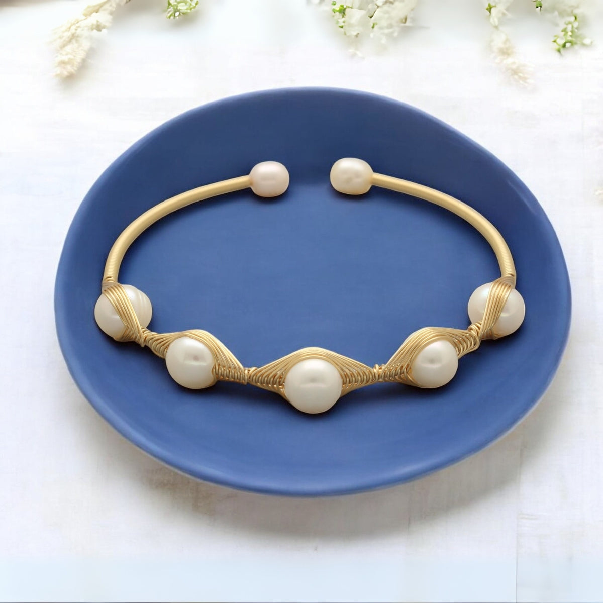 J Pearls Fena Pearl Bracelet - Swadesiicart