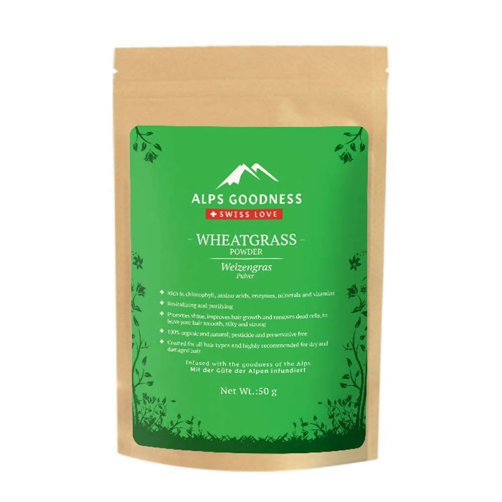 Alps Goodness Wheatgrass Powder | Swadesiicart