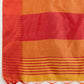 Vishnu Weaves Women's Mustard Raw Silk Thread Woven Saree with Blouse - Swadesiicart
