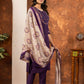 Lorenvalley Fashion Wine Marina Silk Multi Embroidery Thread with Hand work Kurta Pant Dupatta - Swadesiicart