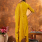 Lorenvalley Fashion Mustard Roman Silk Embroidery Sequins with Hand work Kurta Pant Dupatta - Swadesiicart