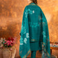 Lorenvalley Fashion Rama Roman Silk Embroidery Sequins with Hand work Kurta Pant Dupatta - Swadesiicart