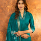 Lorenvalley Fashion Rama Roman Silk Embroidery Sequins with Hand work Kurta Pant Dupatta - Swadesiicart