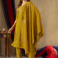Lorenvalley Fashion Mustard Roman Silk Embroidery Sequins with Hand work Kurta Pant Dupatta - Swadesiicart
