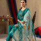Lorenvalley Fashion Rama Roman Silk Embroidery Sequins with Hand work Kurta Pant Dupatta - Swadesiicart