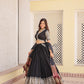 Lorenvalley Black Viscose Jacquard Lehenga Choli with Gajji silk Dupatta | Swadesiicart