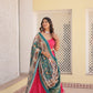 Lorenvalley Pink Viscose Jacquard Lehenga Choli with Gajji silk Dupatta | Swadesiicart