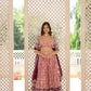 Lorenvalley Pink Pure Viscose Jacquard with 2D Dyeing and Embroidered Sequins work Lehenga Choli | Swadesiicart