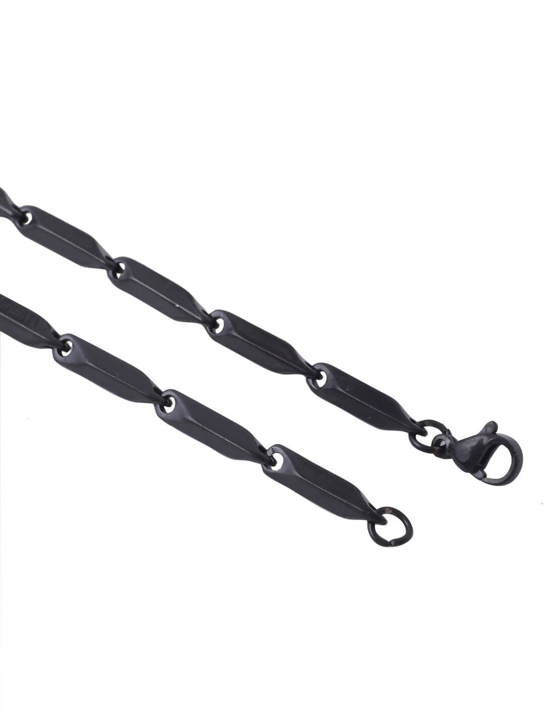 NVR Men's Black Metal Chain | Swadesiicart