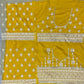 Jyoti Fashion Women's Yellow Net Patterned Thread Embroidered with Sequins Wedding Lehenga Choli | Swadesiicart