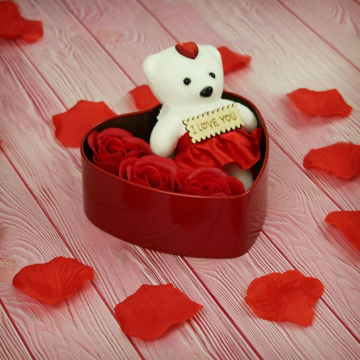 Tied Ribbons Valentine's Day Gifts Combo | Swadesiicart
