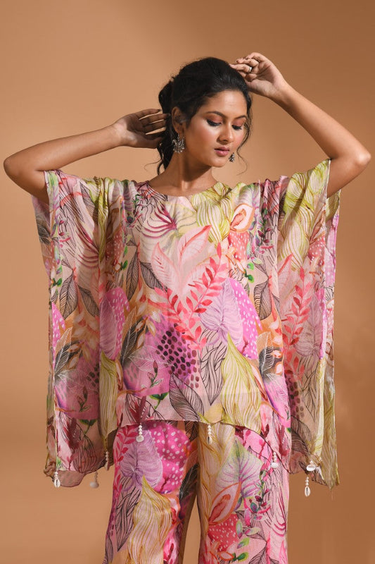 Morchari Short Top And Pant - Multi - Swadesiicart
