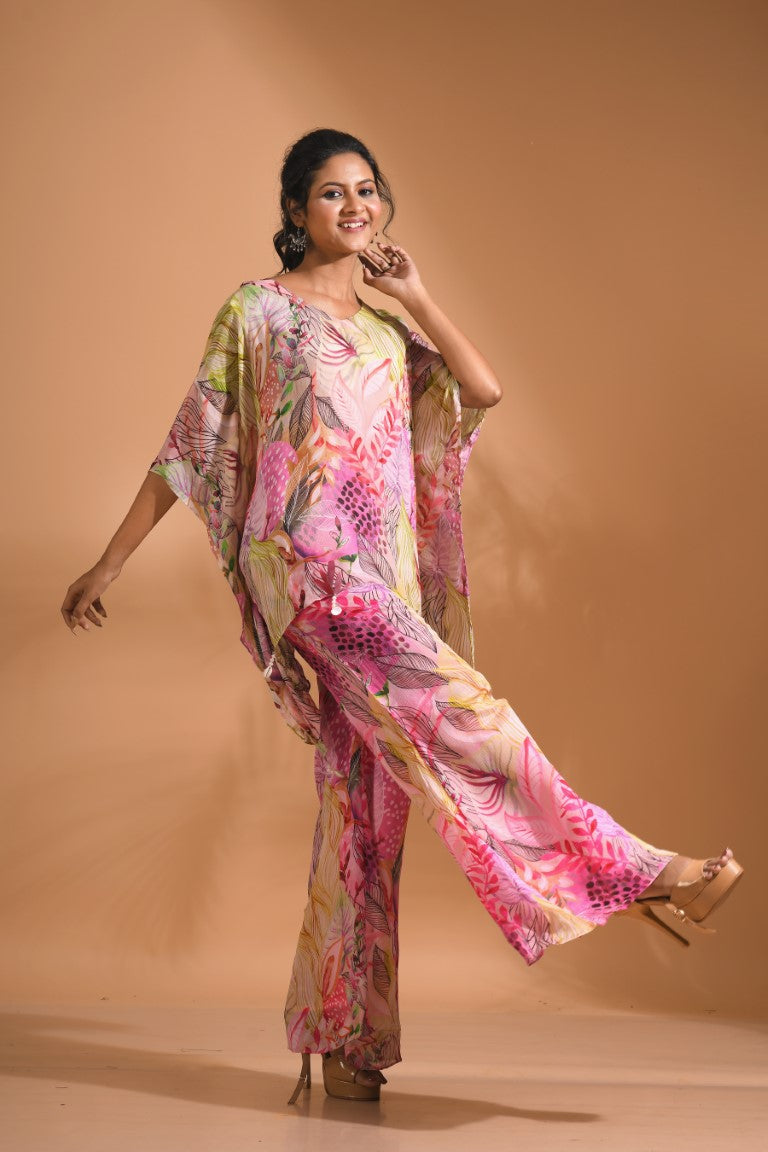 Morchari Short Top And Pant - Multi - Swadesiicart