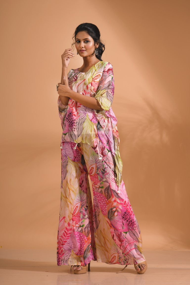 Morchari Short Top And Pant - Multi - Swadesiicart