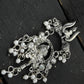 Mominos Fashion Johar Kamal Oxidised Silver-Plated Ganesha Design Necklace Choker Set | Swadesiicart